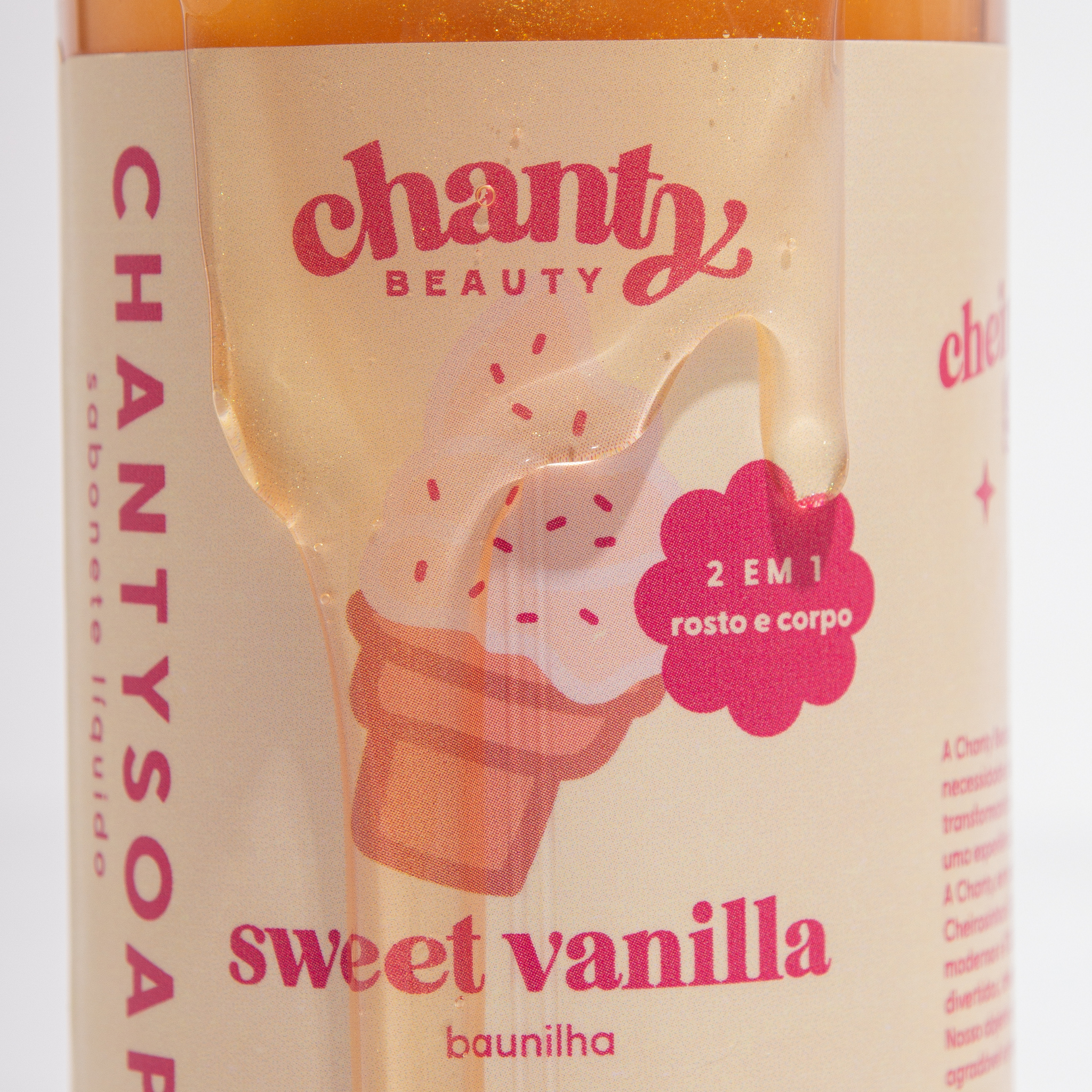 Sweet Vanilla Sabonete Líquido 2em1 Chantysoap
